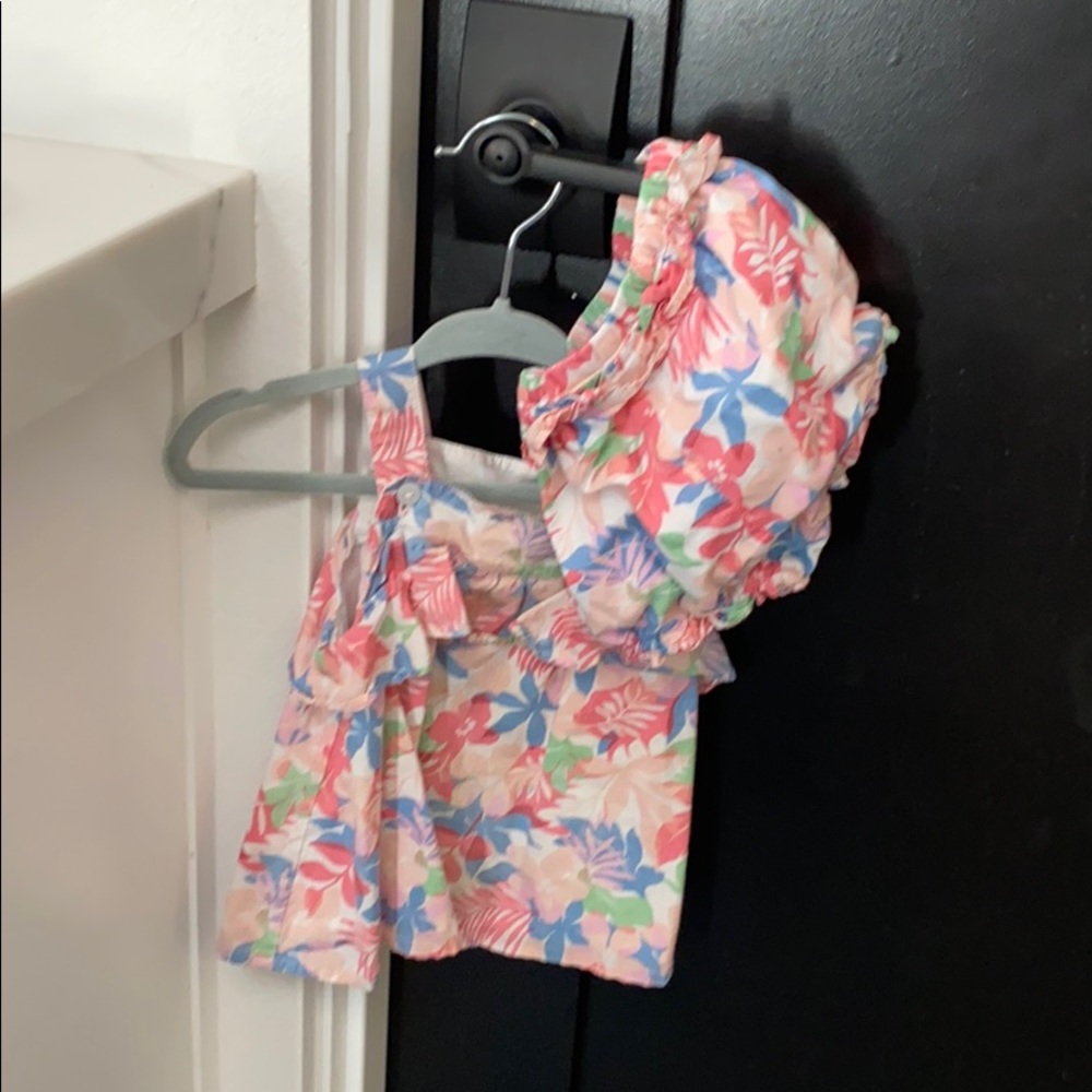 Tropical Tank and bloomer set